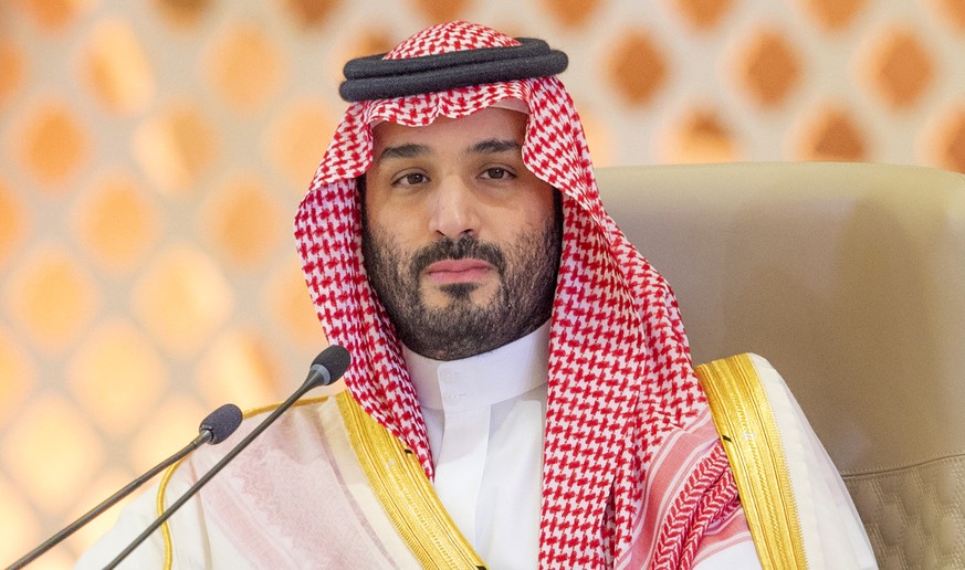 In this photo provided by Saudi Press Agency, SPA, Saudi Crown Prince Mohammed bin Salman chairs the Arab summit in Jeddah, Saudi Arabia, Friday, May 19, 2023. (Saudi Press Agency via AP)