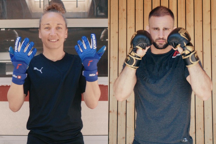 Gaëlle et Volkan vont troquer leurs gants.