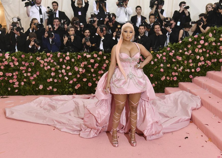 Nicki Minaj au gala du Costume Institute Benefit en 2019.