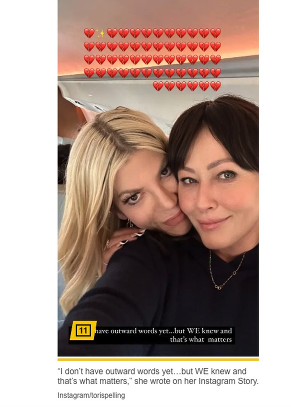 Tori Spelling.
