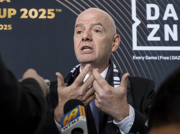 Gianni Infantino refuse d&#039;évoquer explicitement la situation à Gaza et une éventuelle suspension d&#039;Israël
