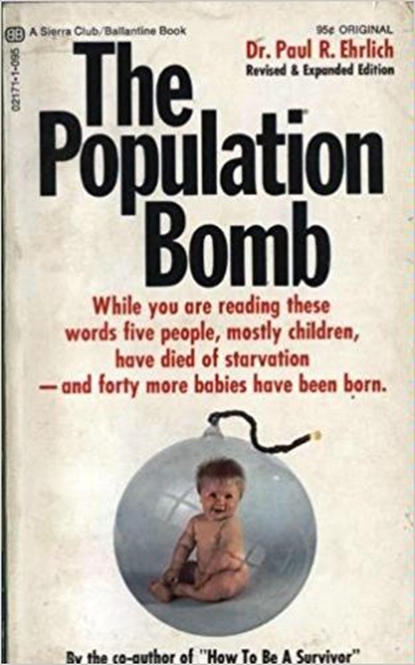 Paul R. Ehrlich, «The Population Bomb»
