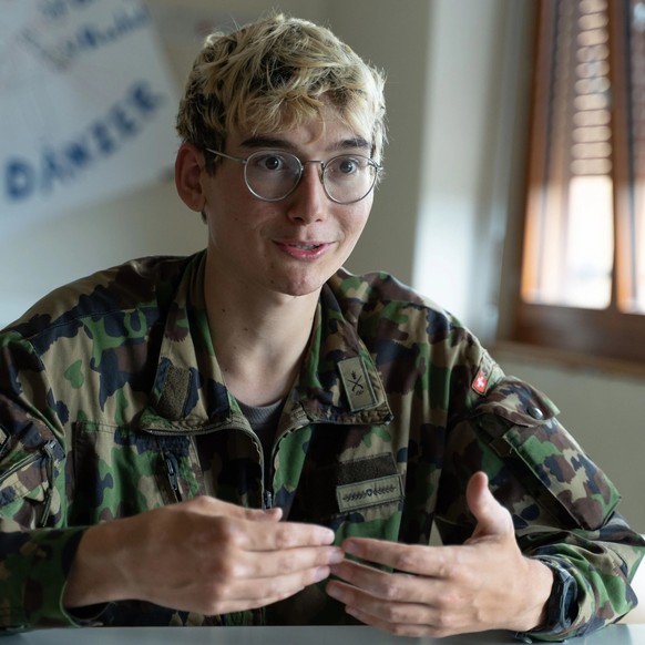 Thomas Ganière espère gagner en maturité au sein de l&#039;armée.
