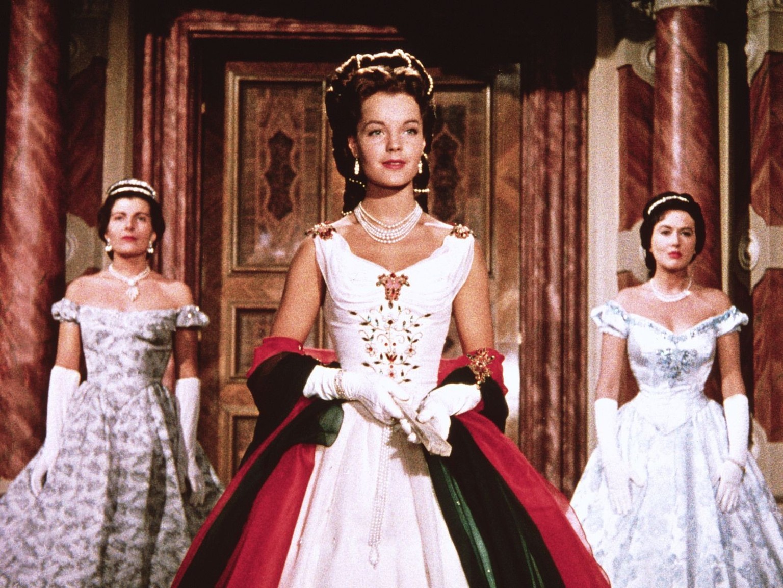 Romy Schneider dans Sissi (1955).