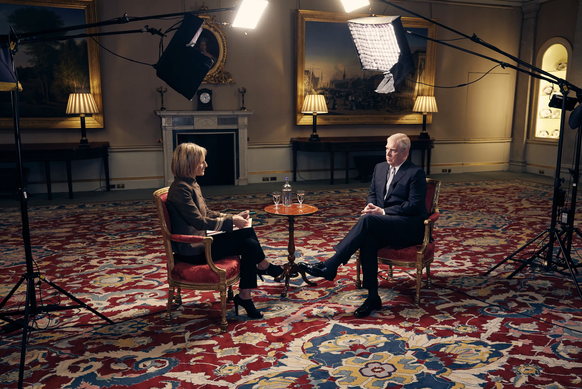 L'interview du prince Andrew est enregistrée le 14 novembre 2019, au palais de Buckingham.