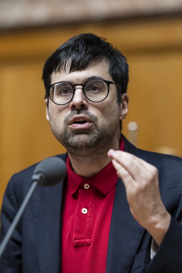 Samuel Bendahan, SP-VD, spricht zur Grossen Kammer, an der Sommersession der Eidgenoessischen Raete, am Donnerstag, 25. September 2025 im Nationalrat in Bern. (KEYSTONE/Alessandro della Valle)
