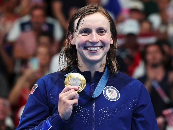 Katie Ledecky détient désormais 9 médailles d'or olympiques.