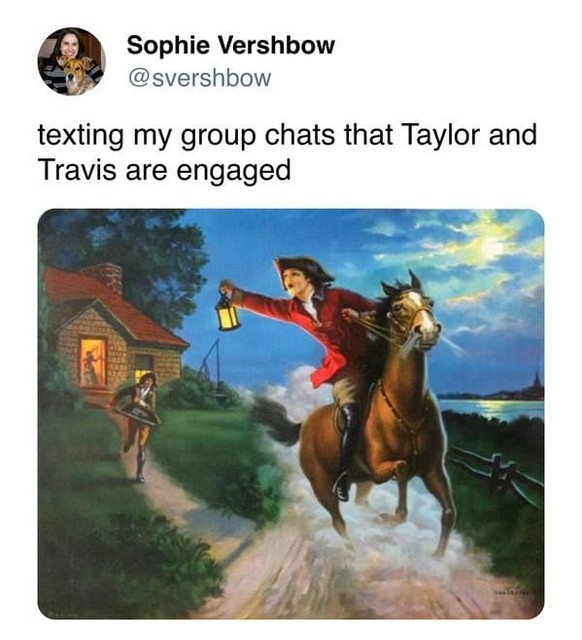 Taylor Swift Engagement Memes