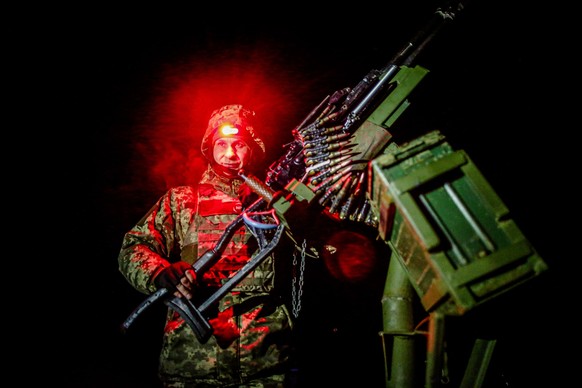 Die Drohnenj?ger von Sumy ** NUR F?R REDAKTIONELLE ZWECKE ** EDITORIAL USE ONLY **&lt;p&gt;Feature ?ber die 117. Brigade der ukrainischen Armee in der Region Sumy am Montag 25. November im Nordosten d ...