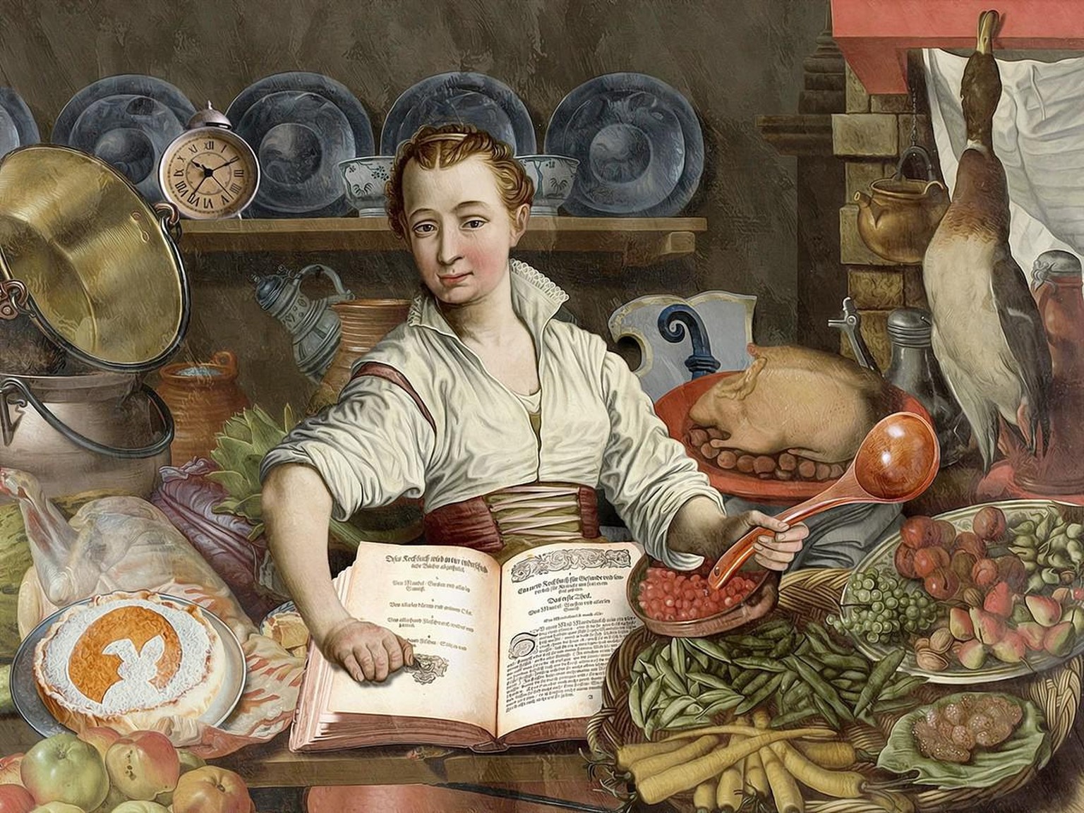 La première femme auteure de livres de cuisine en Suisse s'appelait Anna Wecker et était originaire de Bâle.