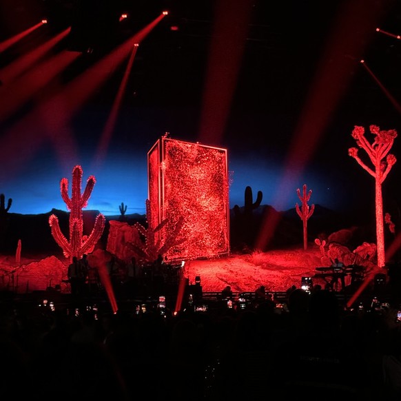 Justin Timberlake en concert à Lyon.