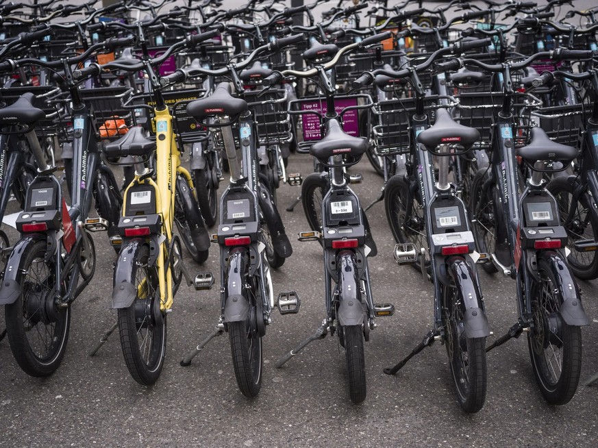 Au total, Publibike possède environ 10 500 vélos.