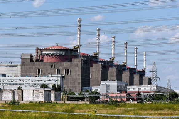 Ukraine And Russia Accuse Each Other Of Shelling Zaporizhzhia Nuclear Power Plant File photo - Six power units generate 40-42 billion kWh of electricity making the Zaporizhzhia Nuclear Power Plant the ...