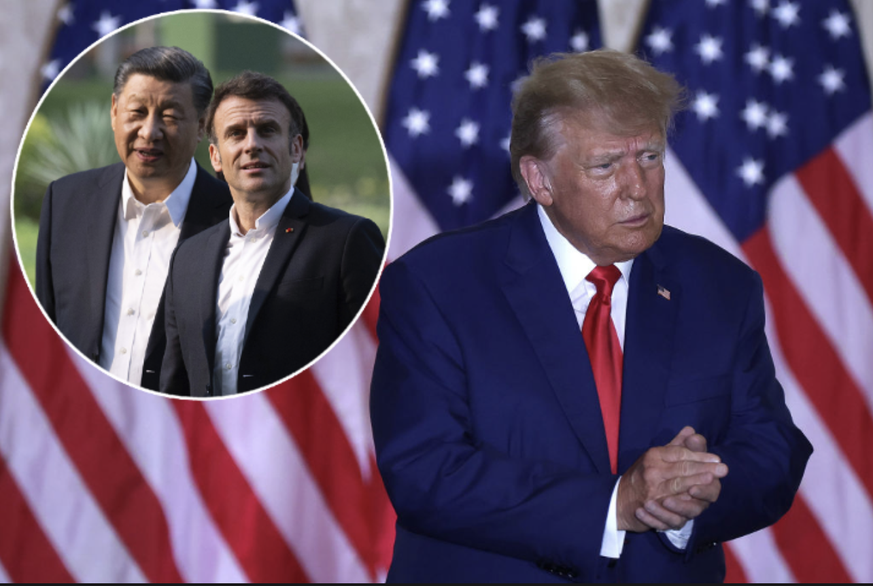 Donald Trump s'en est pris à Emmanuel Macron à la télévision américaine.