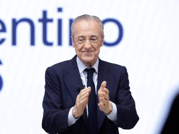 Florentino Perez a été réélu à la présidence du Real Madrid