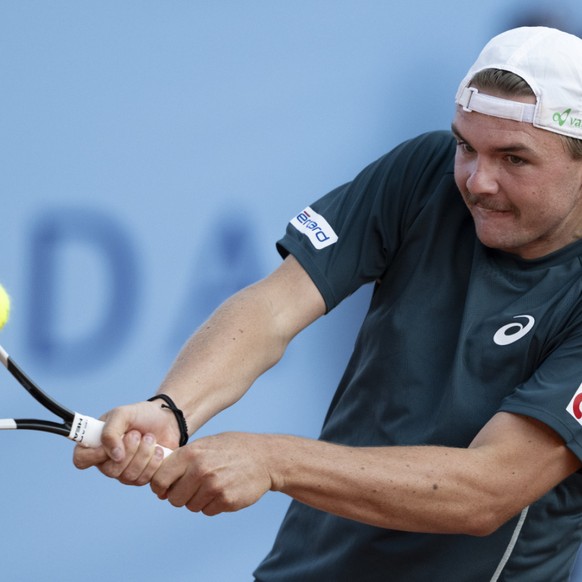 Belle performance de Dominic Stricker à Gstaad lundi