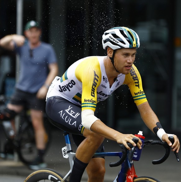 Luke Plapp a remporté la 8e étape du Giro samedi