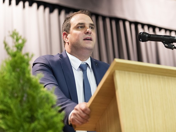 Le conseiller national UDC Micha�l Buffat, 42 ans, se lance dans la course au Conseil d&#039;Etat vaudois (archives).