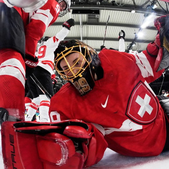Saskia Maurer a livré un grand match contre le Canada même si elle a encaissé 4 buts
