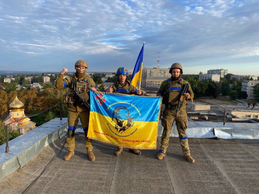 L&#039;armée ukrainienne a libéré la ville de Koupiansk, dans l&#039;est du pays.