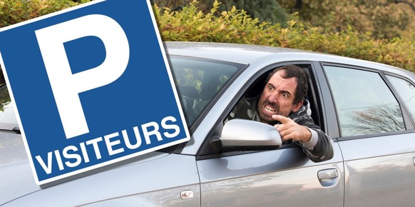 Vous pouvez vous garer sur certaines places visiteurs sans enfreindre la LCR en Suisse