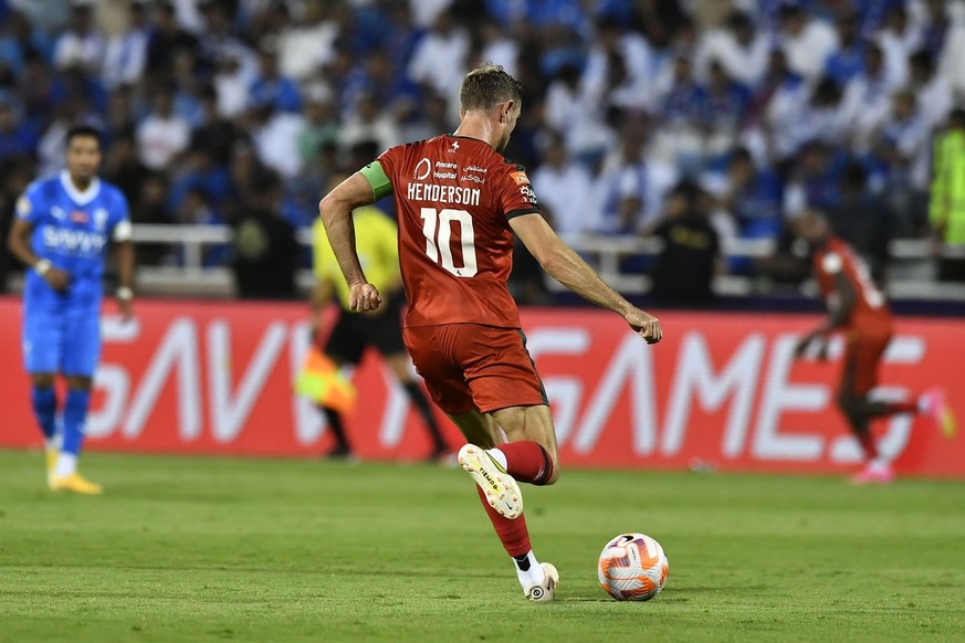 Jordan Henderson sous les couleurs de sa nouvelle formation.