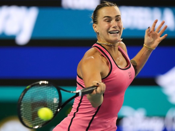 Aryna Sabalenka en verve sur la côte Est américaine en ce début de printemps.