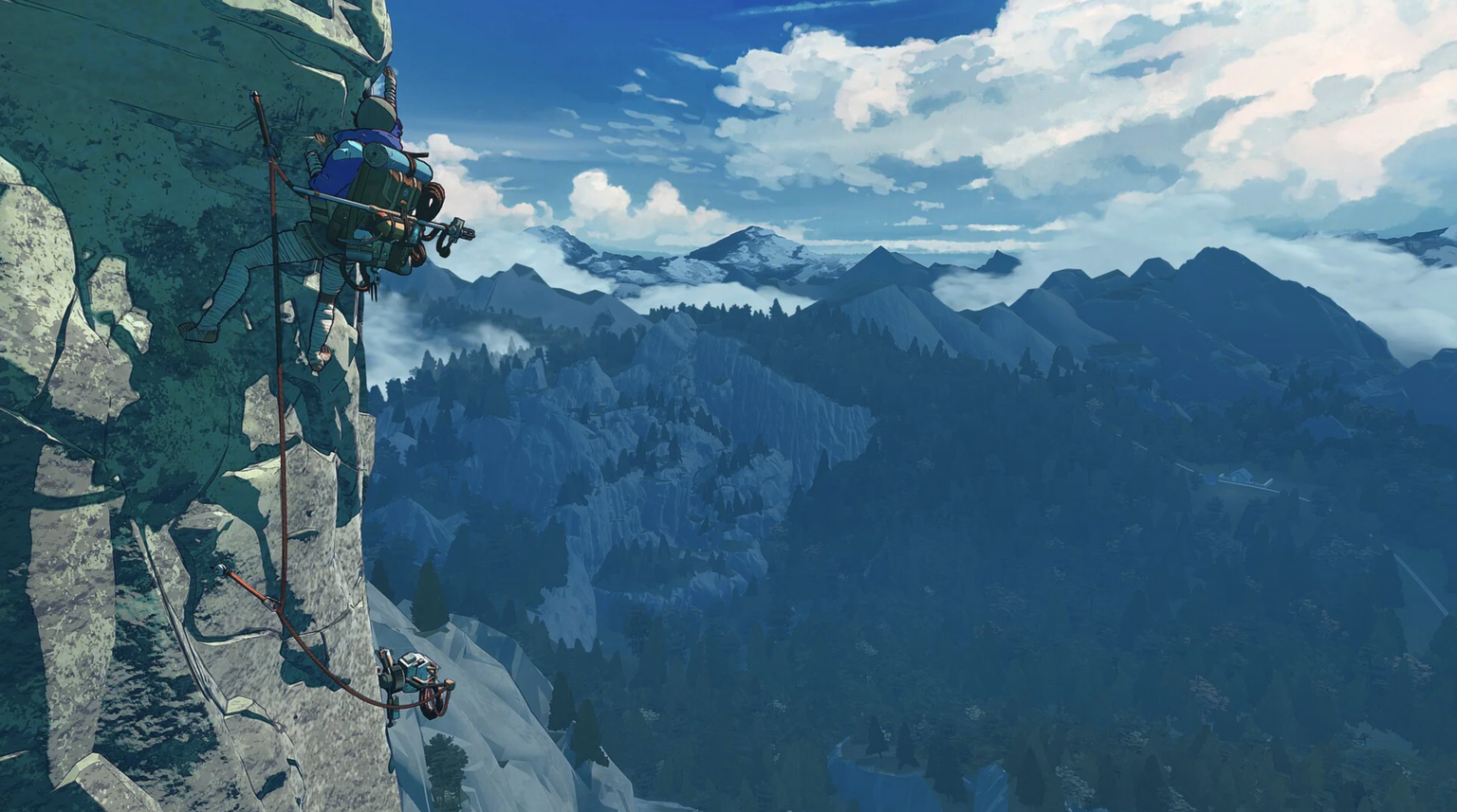 Capture d'écran du jeu vidéo «Cairn»