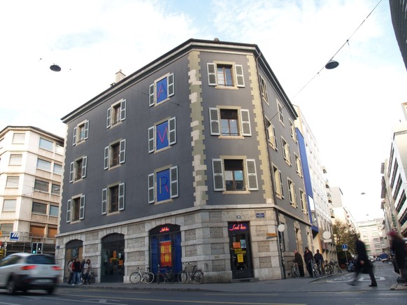 Le bâtiment de l'AMR à Genève