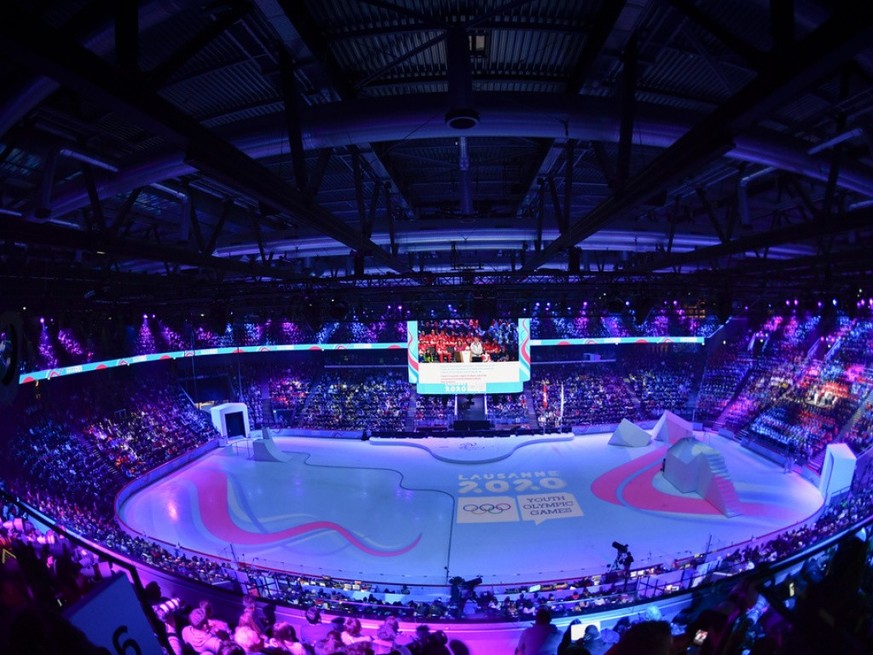 L&#039;accident avait eu lieu dans la Vaudoise Arena à Malley, lors de la répétition d&#039;un numéro pour la cérémonie des JOJ de Lausanne 2020 (archives).