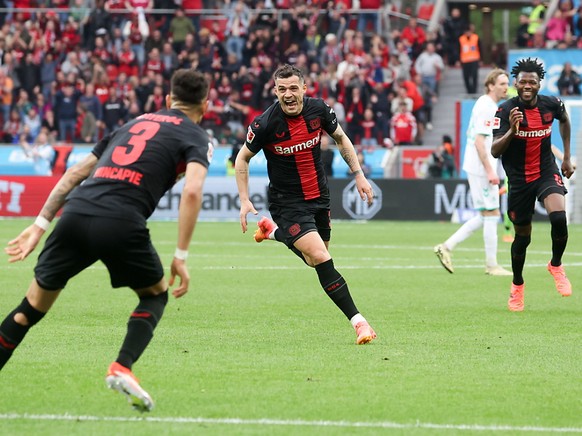 Granit Xhaka a marqué le but du 2-0 face au Werder Brême.