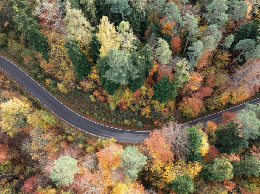 C’est dans ce virage à Küsnacht (ZH) que Muriel Furrer a eu son accident.