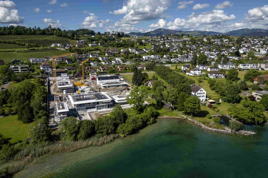 Voici à quoi ressemblaient les travaux en mai 2024.