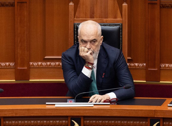 Edi Rama, premier ministre d'Albanie.