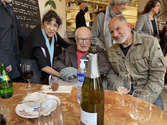 Peter Brook et Simon McBurney