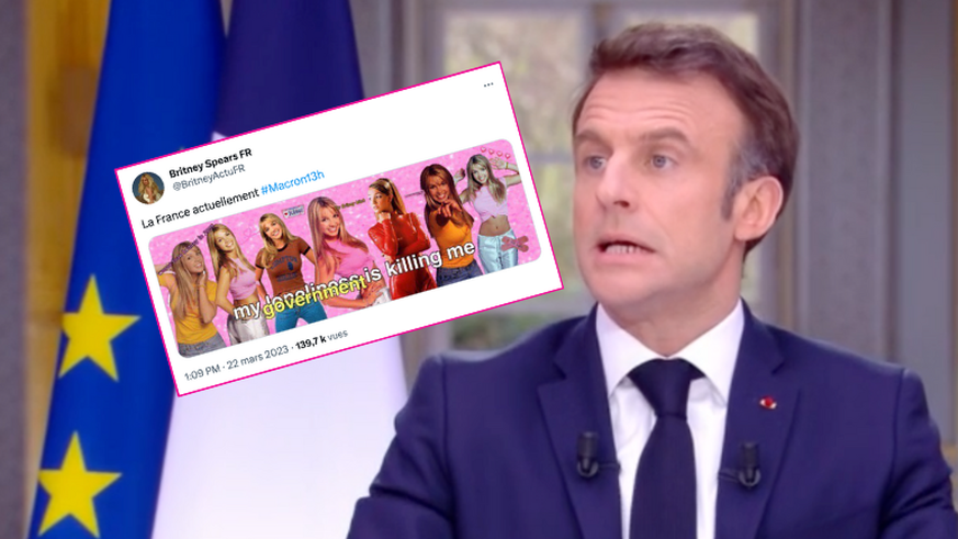 Emmanuel Macron n&#039;a pas du convaincre les opposants à la réforme des retraites avec son interview en direct dans le 13H de France 2 et TF1. Sur Twitter, les internautes se déchaînent.