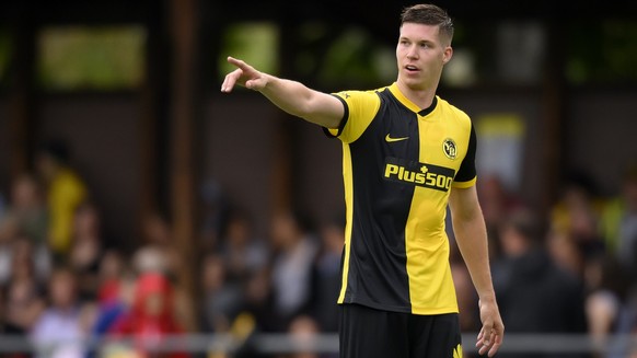 Cedric Itten, une des recrues apportant la deuxième retouche estivale apportée par YB