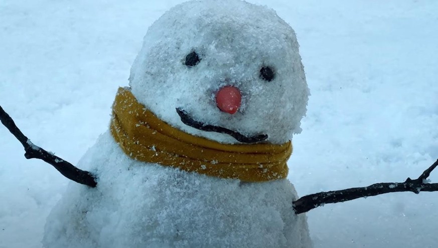 Dites bonjour à Simon, le bonhomme de neige d'Apple.