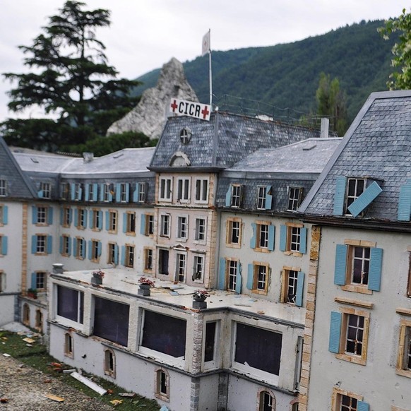 Un violent orage accompagné de grêle a causé d&#039;importants dégâts au musée miniature en plein air de Melide (TI), dans la nuit de mardi à mercredi 31 mai.