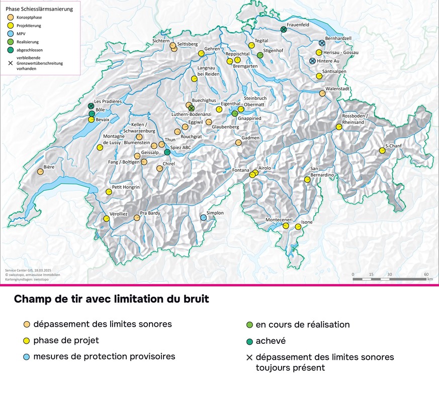 Kommunikation Schiesslärm