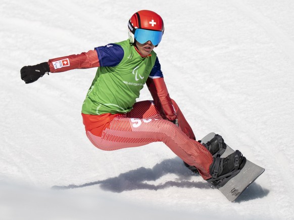 Aron Fahrni s'est paré de bronze en snowboardcross dimanche