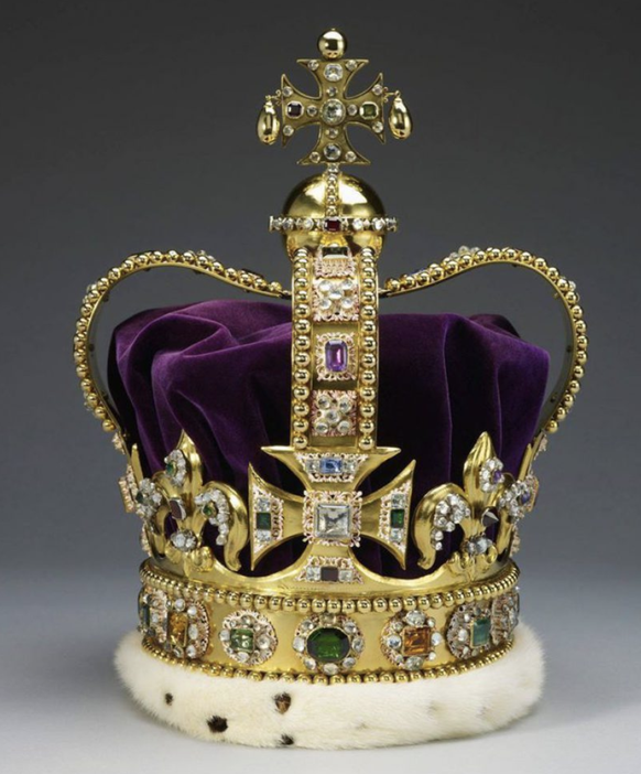 La couronne de Saint Edouard.