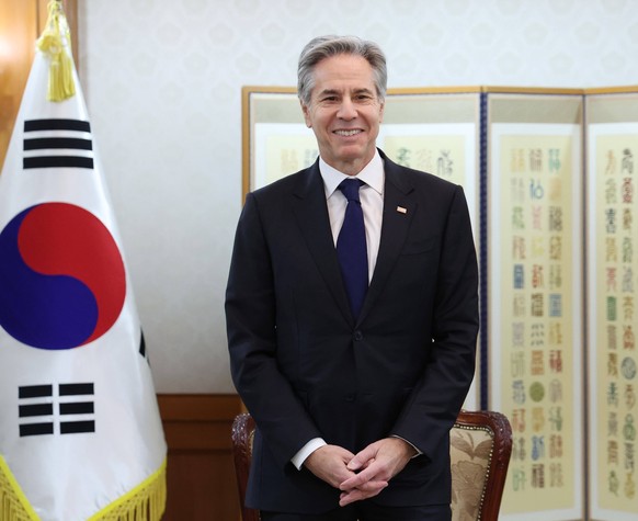 S. Korean acting president meets Blinken S. Korean acting president meets Blinken U.S. Secretary of State Antony Blinken is pictured as he meets with South Korean acting President Choi Sang-mok at the ...