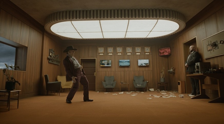 L'usage du très grand-angle et du format VistaVision donne au film une patte singulière.
