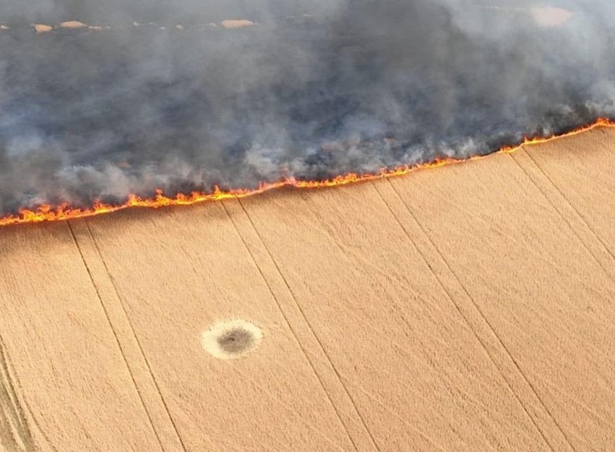 Incendies en Ukraine: «la sécurité alimentaire mondiale est en feu»