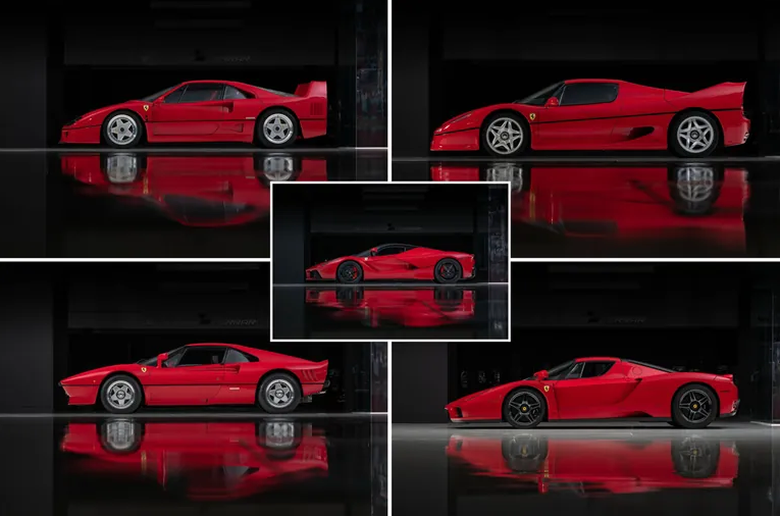 Les « Big Five » de Ferrari