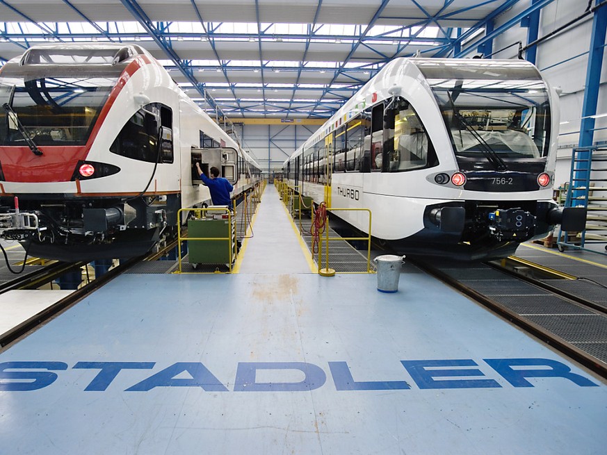 Le constructeur ferroviaire Stadler Rail a d