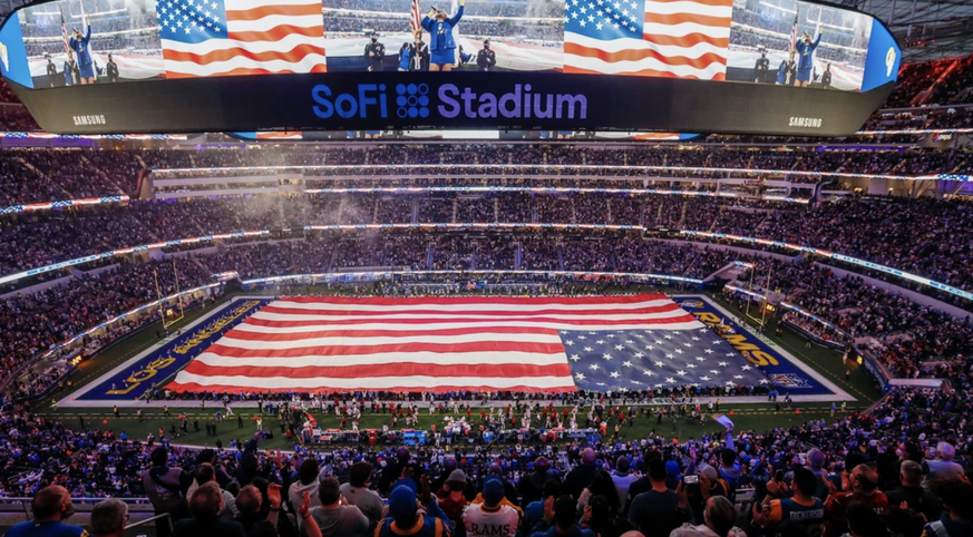 stade SoFi Los Angeles Super Bowl 2022 Etats-Unis