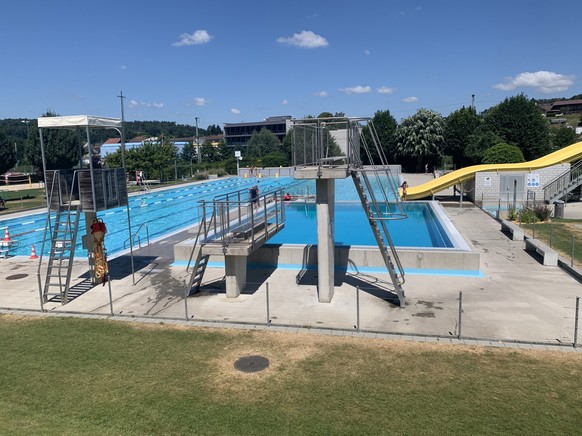 Piscine de Porrentruy, 10 juillet 2025.