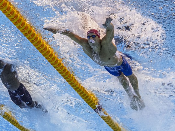 Noè Ponti s&#039;est à nouveau imposé sur 100 m papillon, vendredi à Westmont